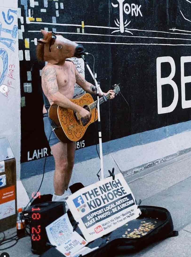 Street Performer Busking