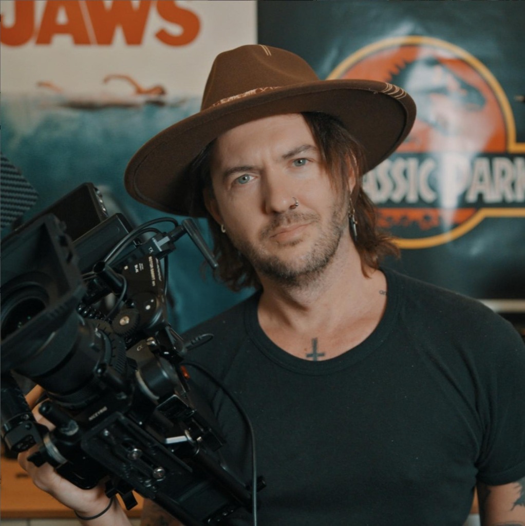 Portrait of filmmaker Carl Tomich