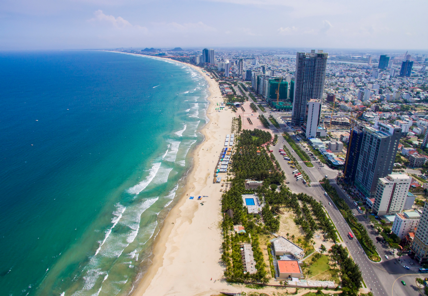 Da Nang My Khe Beach and Marble Mountains