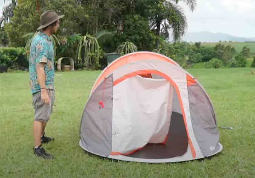 Pop-Up Tent Folding